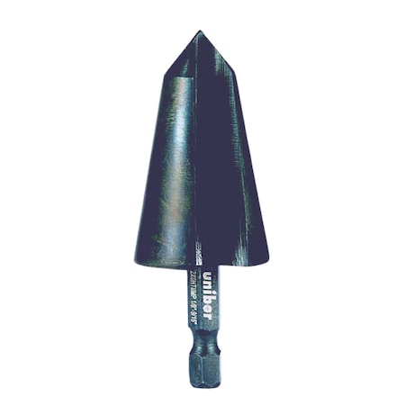 1/8in-9/16in Impact Shank  Cone Drill, Bluemax Coated